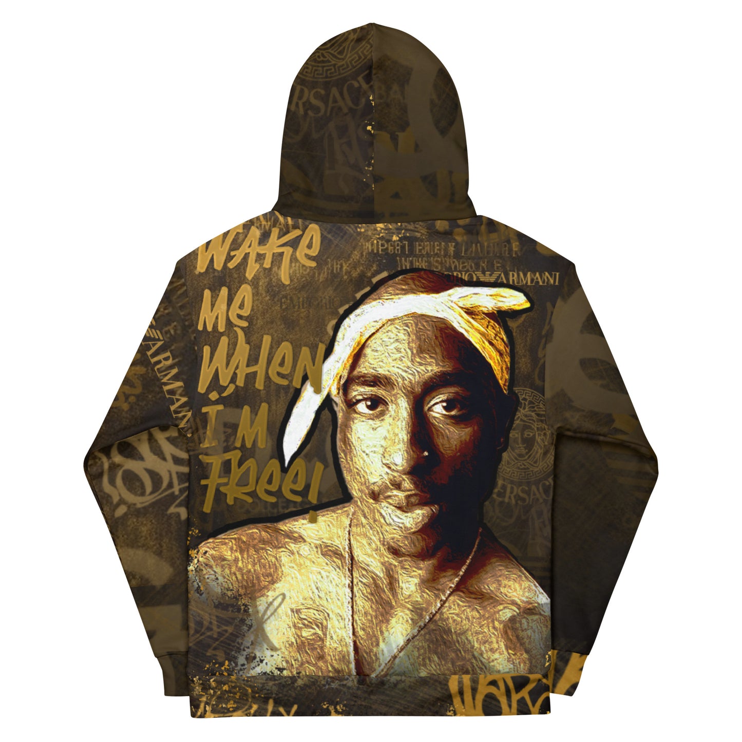 TuPac Gold Unisex Hoodie