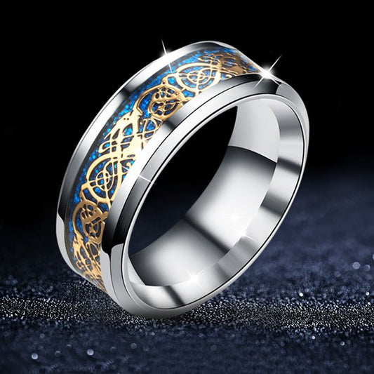 Titanium Dragon Ring