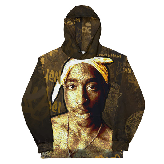 TuPac Gold Unisex Hoodie